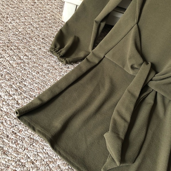 Tie Front Dress - Picture 3 of 6